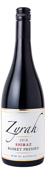 Zyrah Basket Pressed Shiraz 2018 